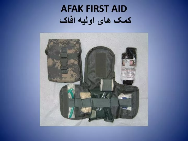 afak first aid