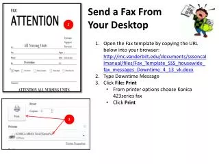 Send a Fax From Your Desktop