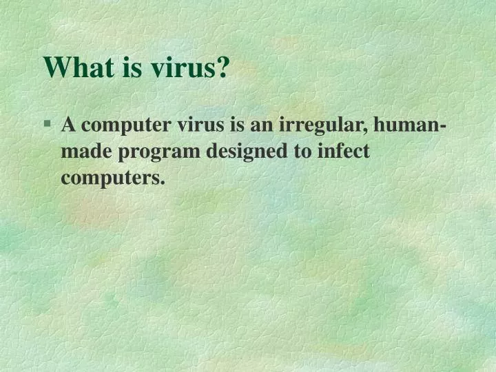 what is virus