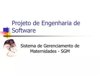 projeto de engenharia de software