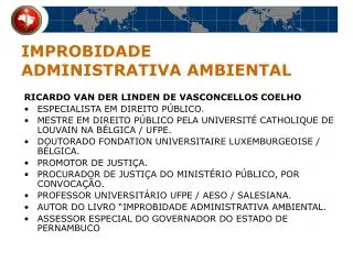 improbidade administrativa ambiental