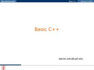 Basic C++