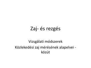 zaj s rezg s