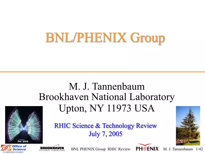 bnl phenix group