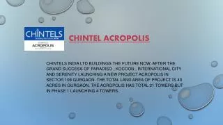Chintel New Projects