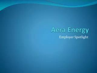 Aera Energy