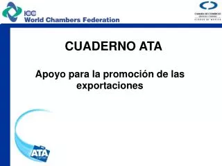 apoyo para la promoci n de las exportaciones