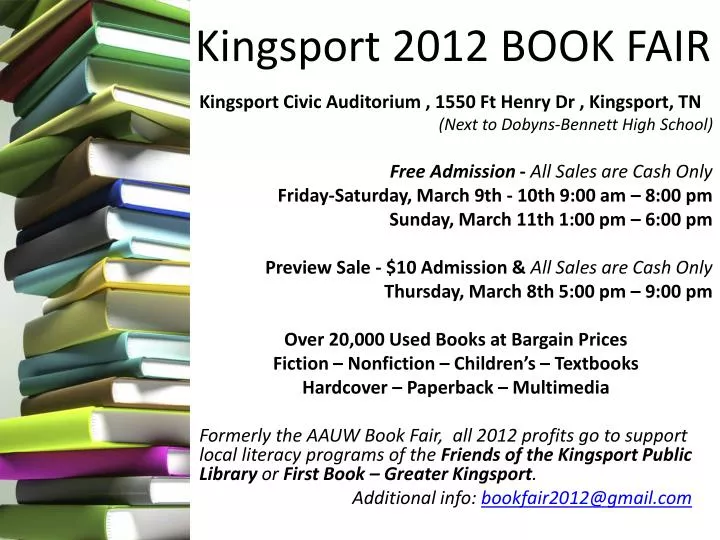 kingsport 2012 book fair