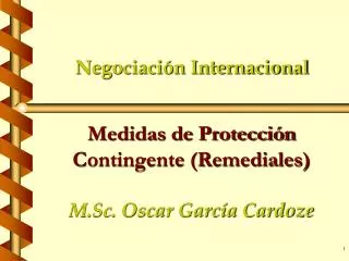 negociaci n internacional
