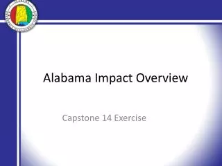 Alabama Impact Overview
