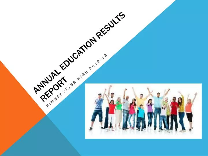 annual education results report