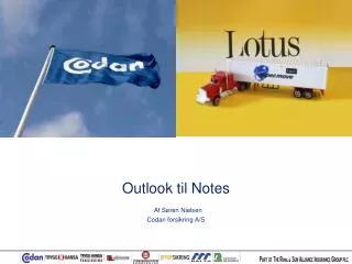 outlook til notes af s ren nielsen codan forsikring a s