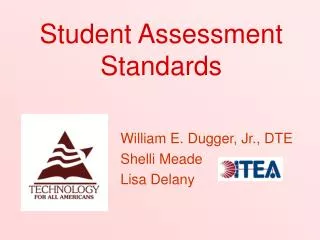 student assessment standards