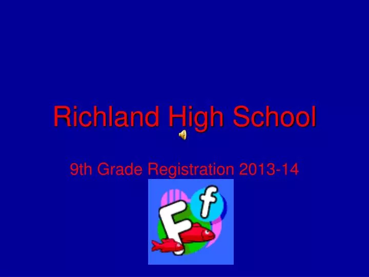 richland high school