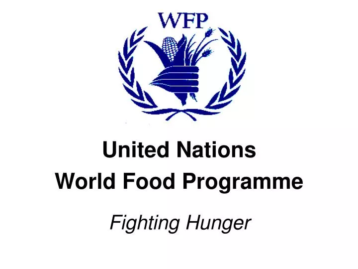 united nations world food programme fighting hunger