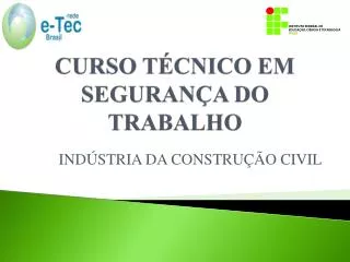 curso t cnico em seguran a do trabalho