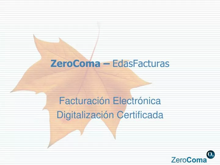 zerocoma edasfacturas