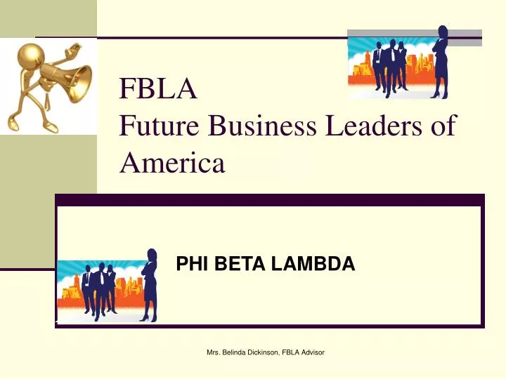 fbla future business leaders of america
