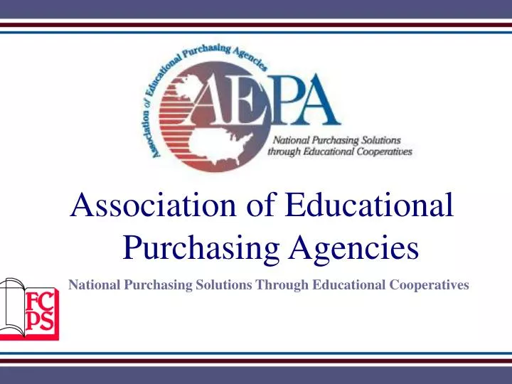 association of educational purchasing agencies