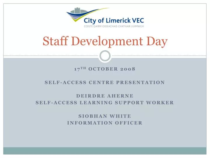 staff development day