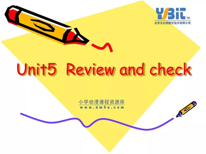 unit5 review and check