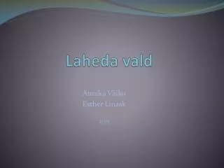 laheda vald