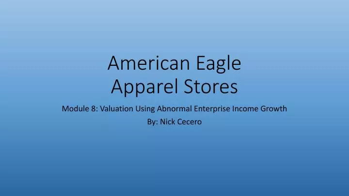 american eagle apparel stores