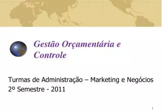 gest o or ament ria e controle