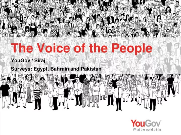the voice of the people