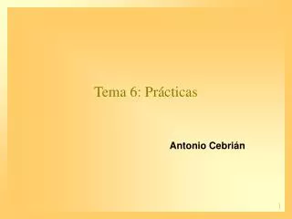 tema 6 pr cticas