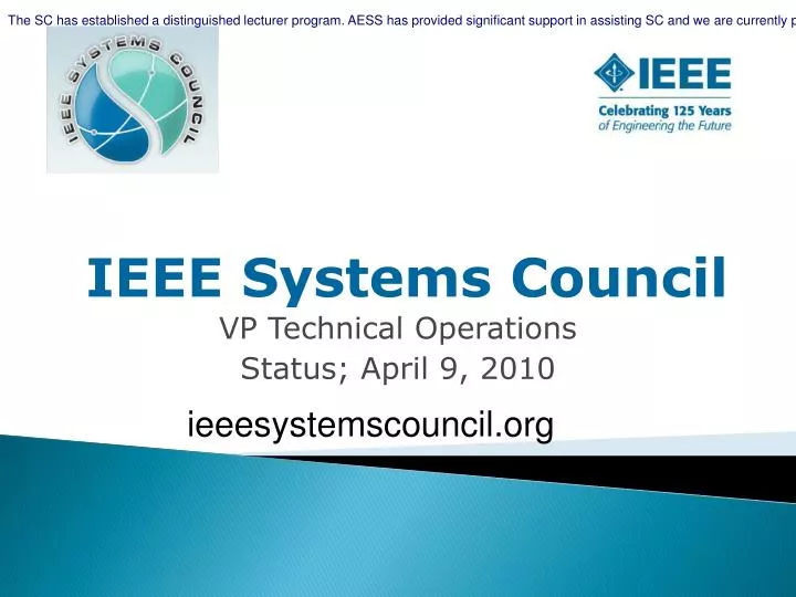 ieee systems council