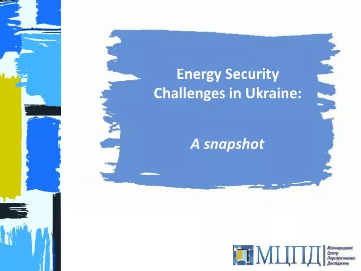 energy security challenges in ukraine