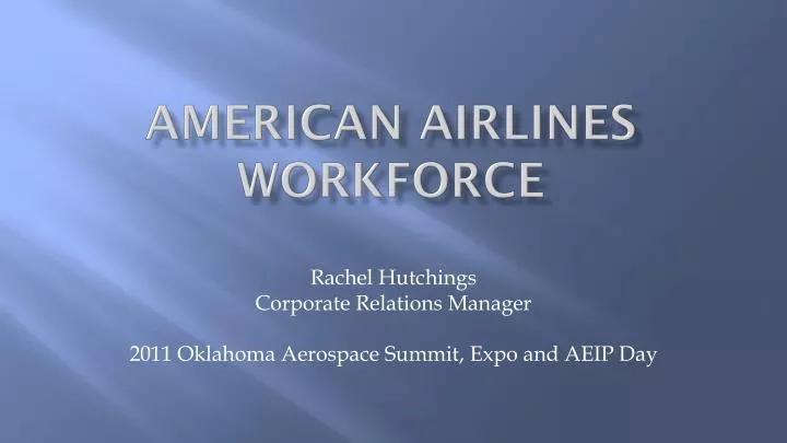 american airlines workforce