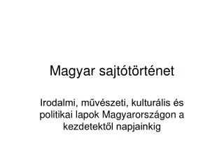magyar sajt t rt net