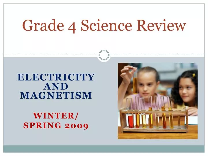 grade 4 science review