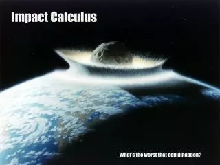Impact Calculus