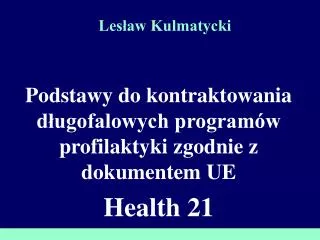 les aw kulmatycki