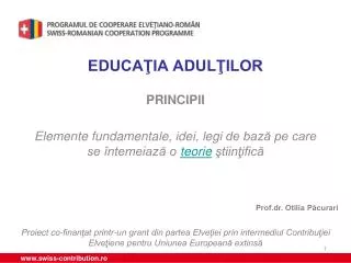 educa ia adul ilor