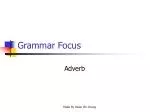 Grammar Focus - slide 1