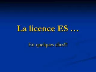 en quelques clics