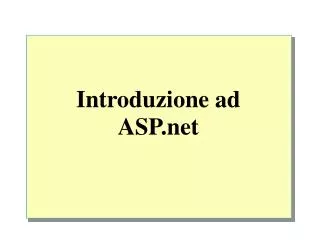 introduzione ad asp net