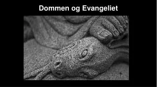 dommen og evangeliet