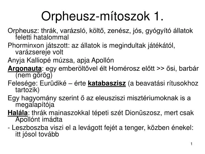 orpheusz m toszok 1