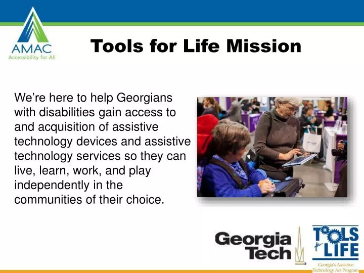 tools for life mission