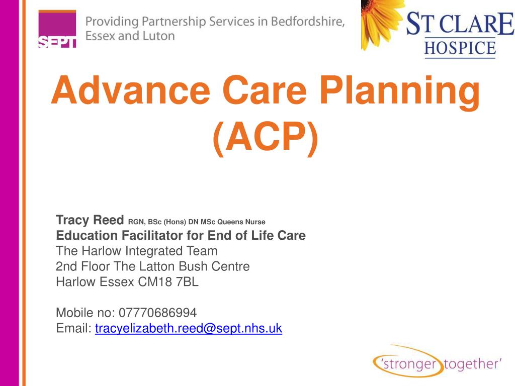 PPT - Advance Care Planning (ACP) PowerPoint Presentation, free ...