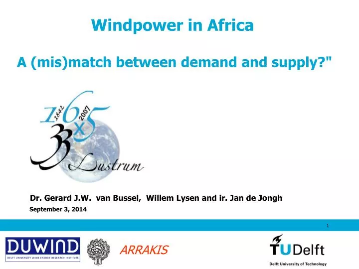 windpower in africa a mis match between demand and supply