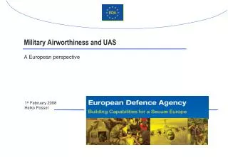 Military Airworthiness and UAS