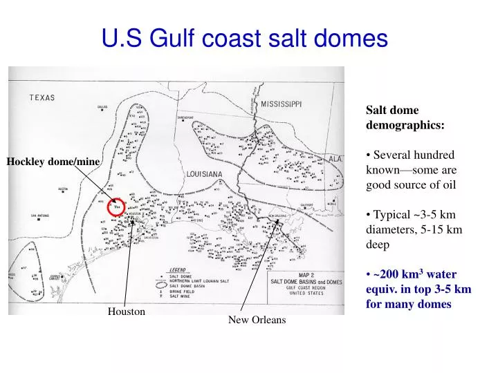 u s gulf coast salt domes