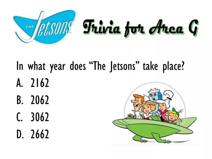 in what year does the jetsons take place 2162 2062 3062 2662