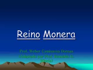 reino monera
